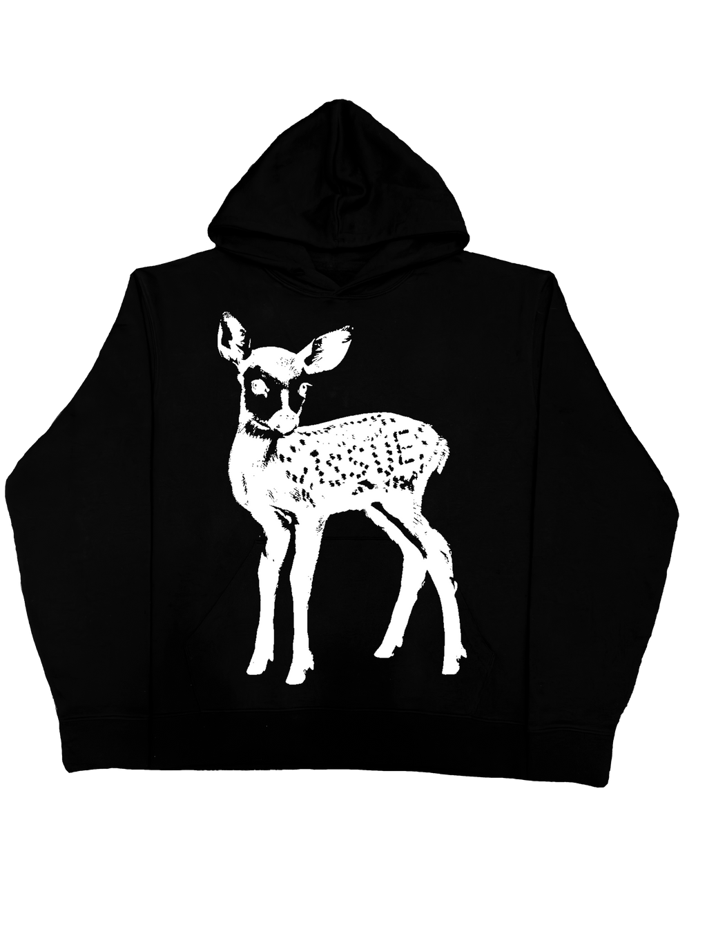 Neon Label Hoodie- Czarna