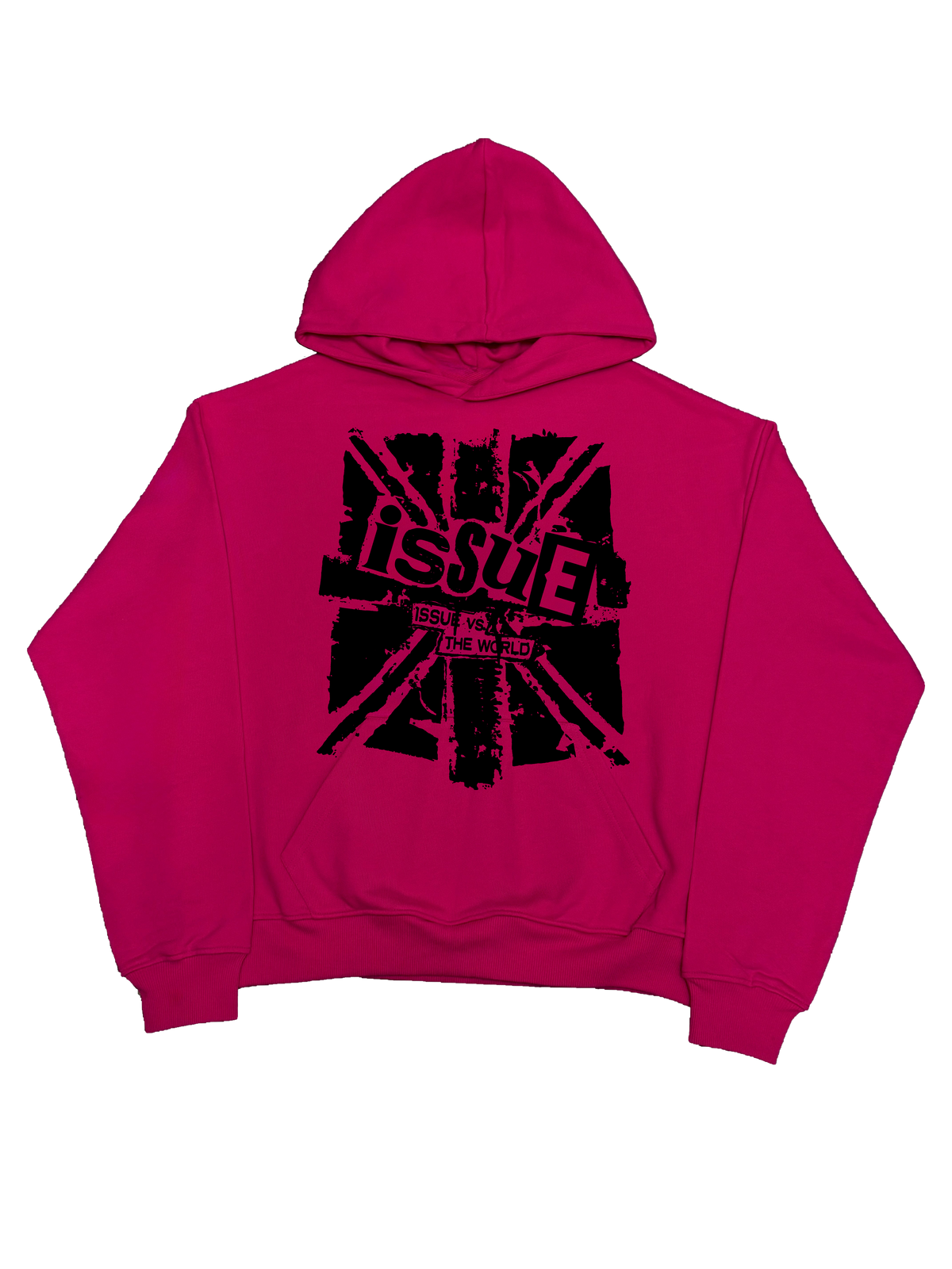 Red Label Hoodie- Różowa