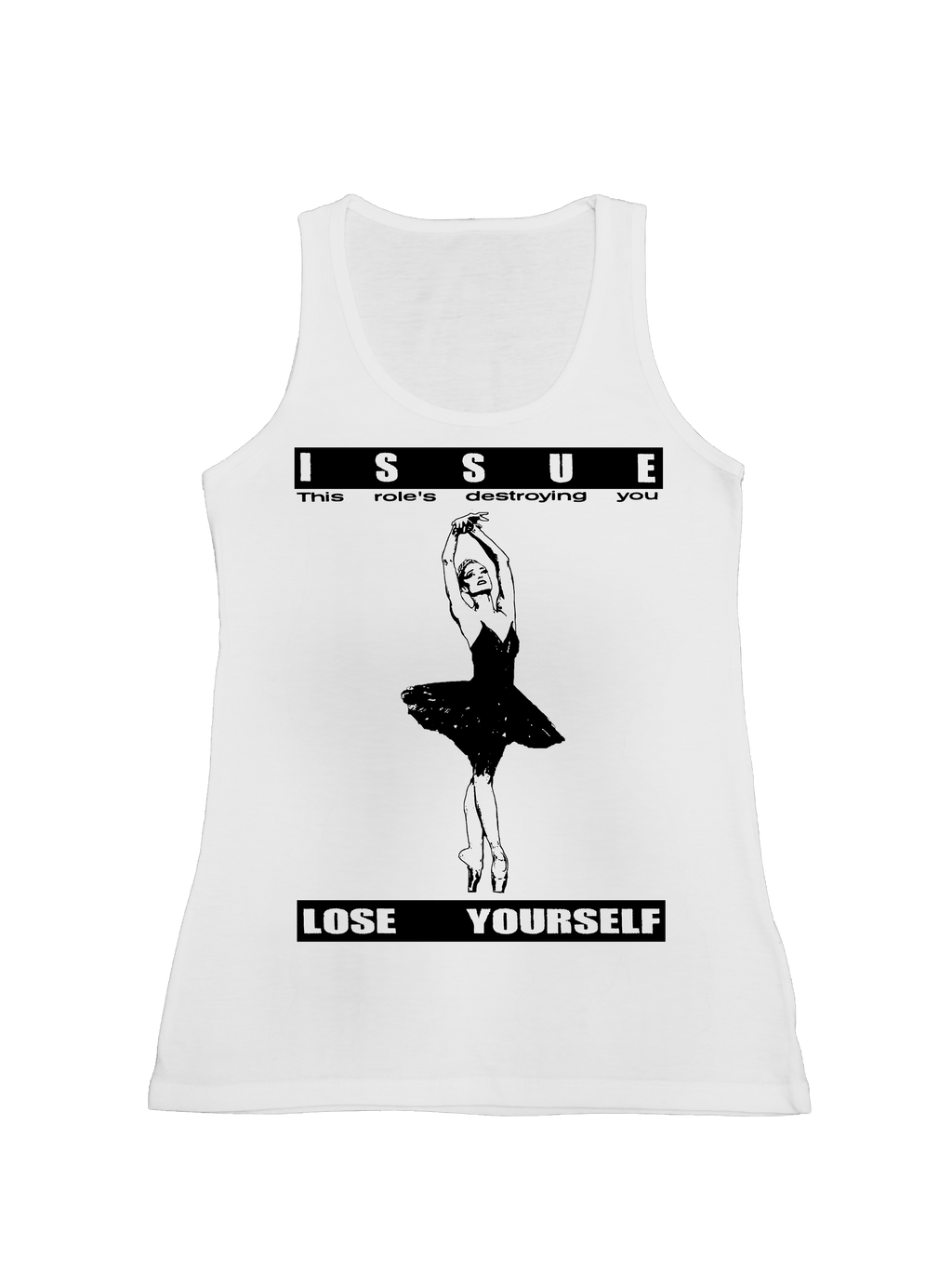 Tanktop- Biały- Męski