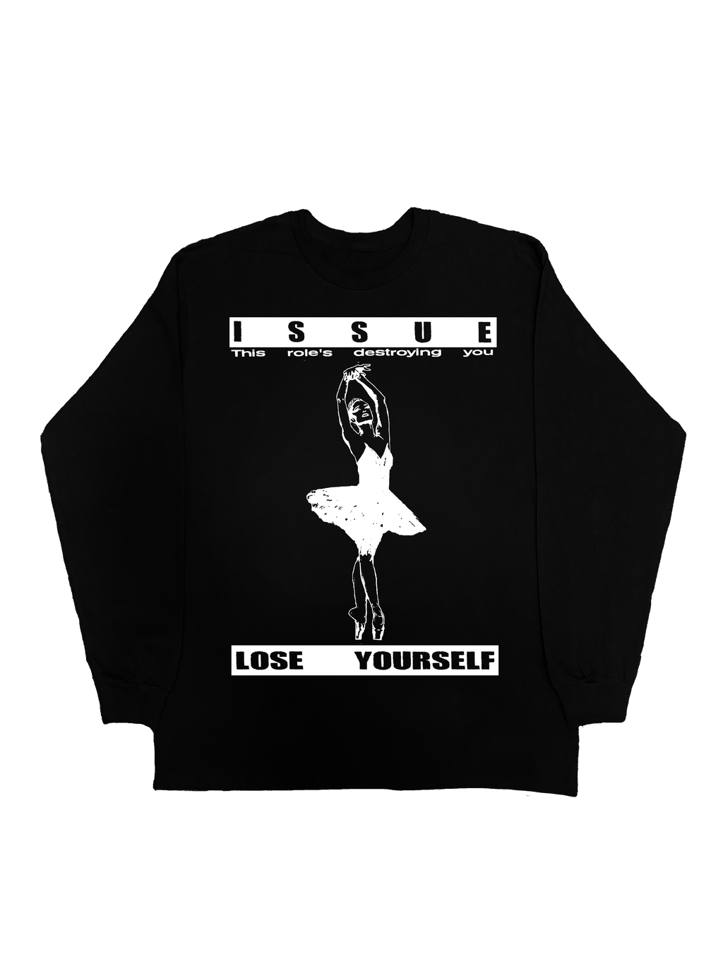 Longsleeve- Czarny