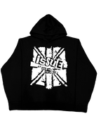Neon Label Hoodie- Czarna