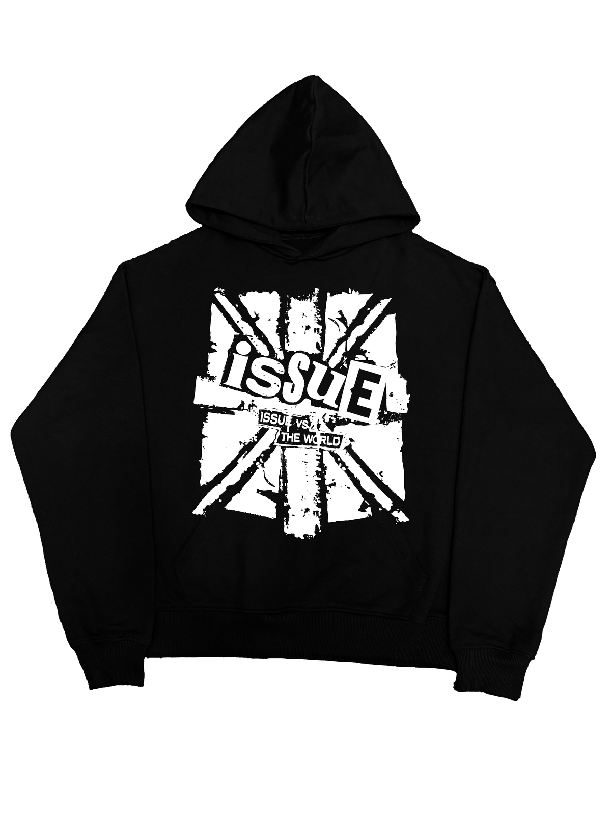 Red Label Hoodie- Czarna