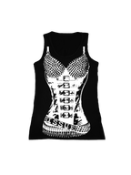 Tanktop- Czarny- Męski
