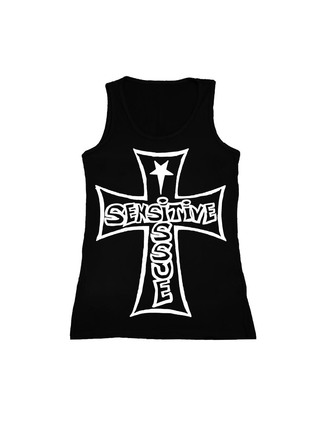 Tanktop- Czarny- Męski