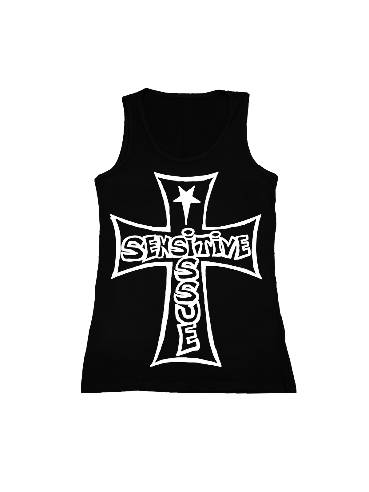 Tanktop- Czarny- Męski