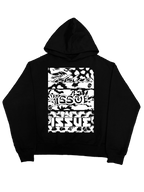 Red Label Hoodie- Czarna