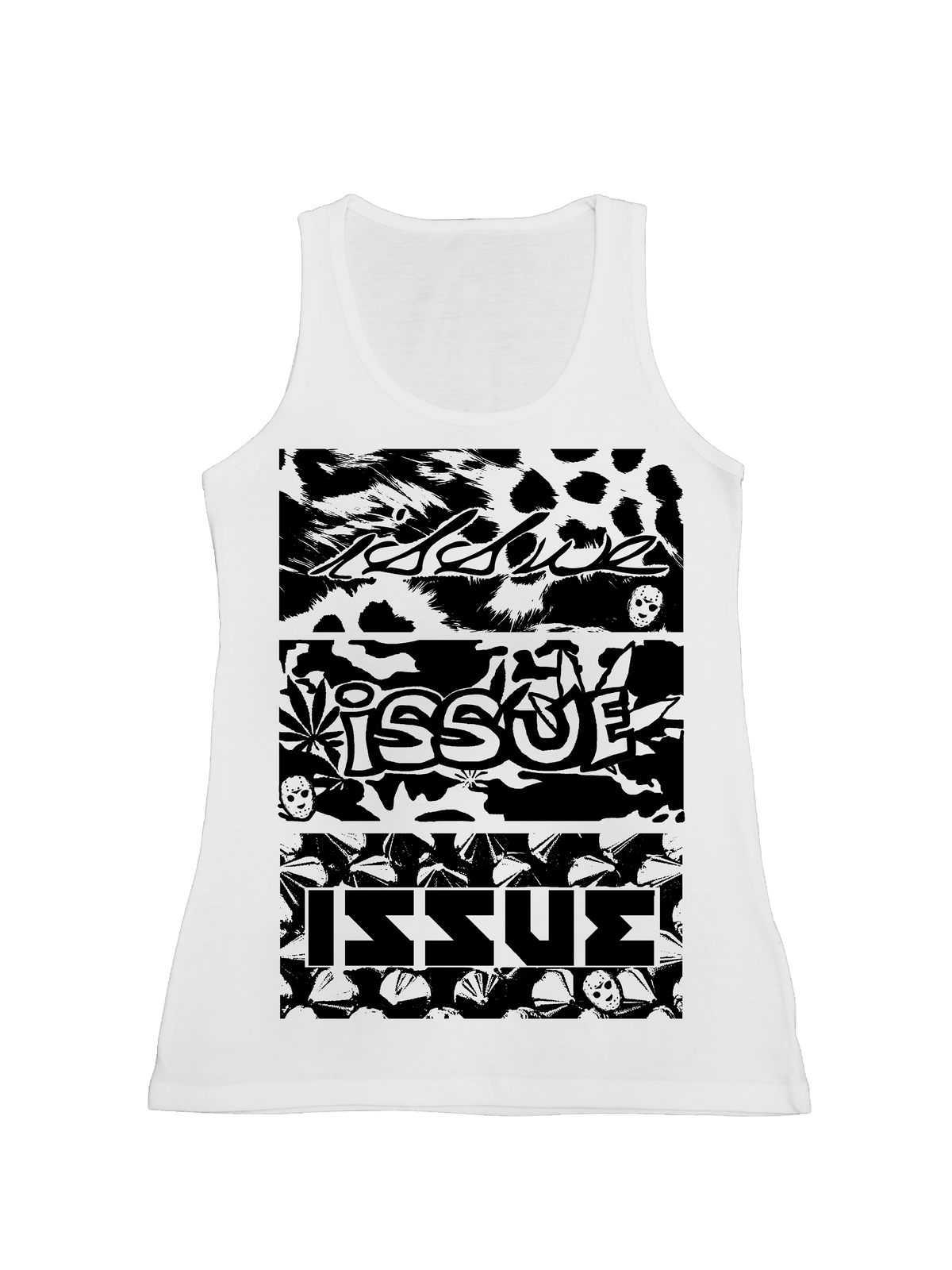 Tanktop- Biały- Męski