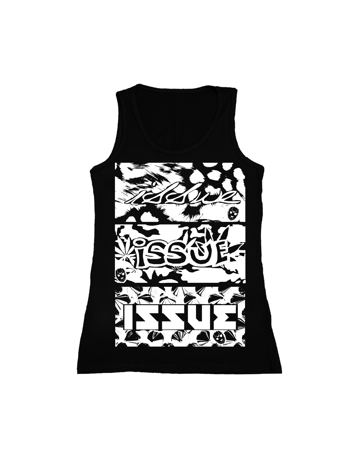 Tanktop- Czarny- Męski
