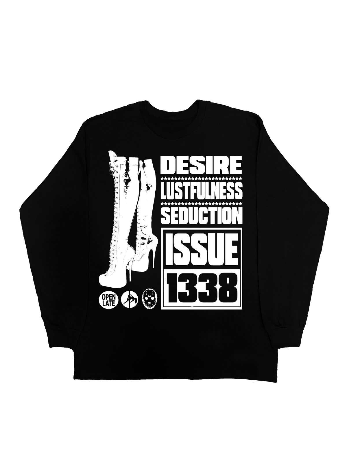 Longsleeve- Czarny