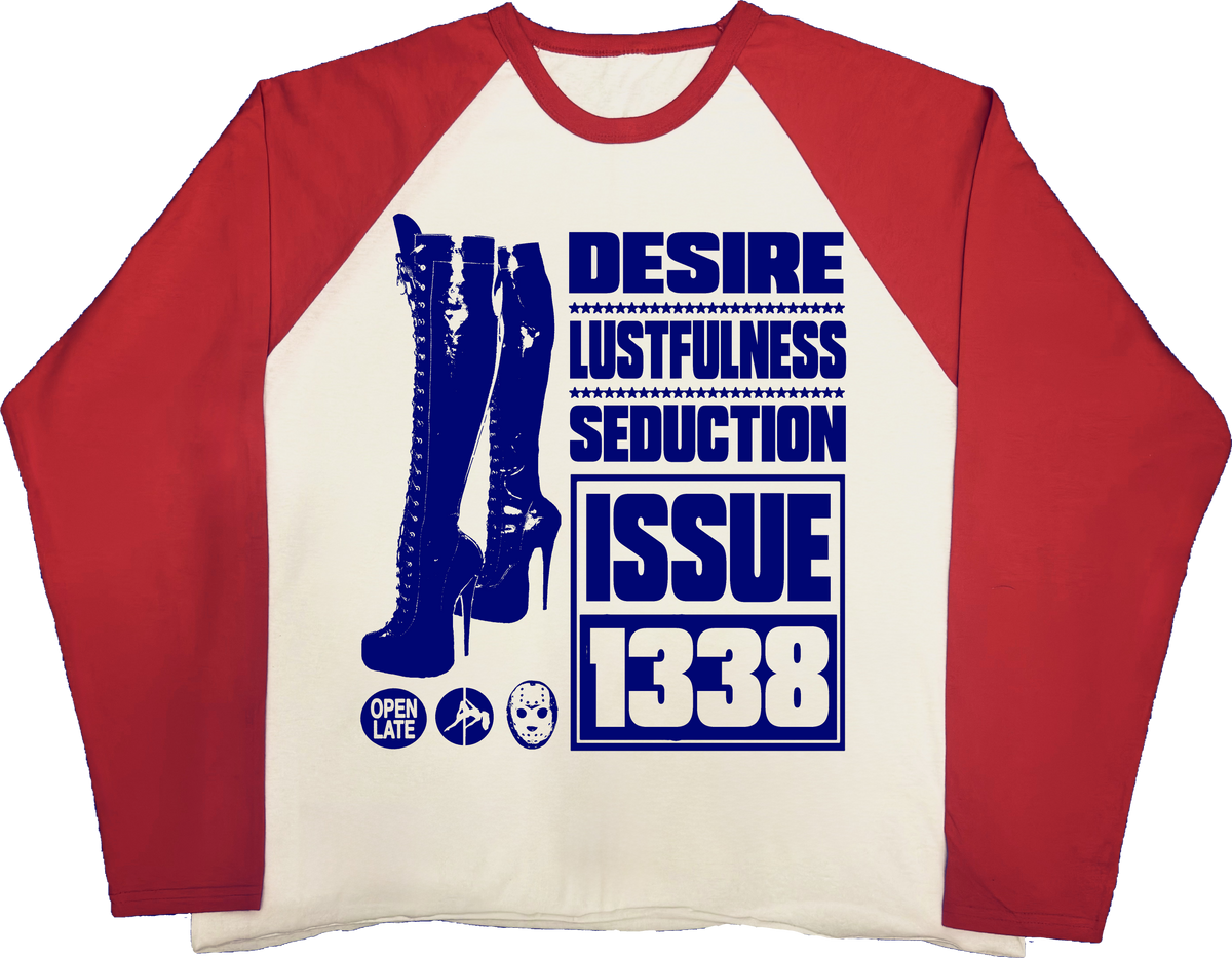 Classroom Longsleeve- Czerwony