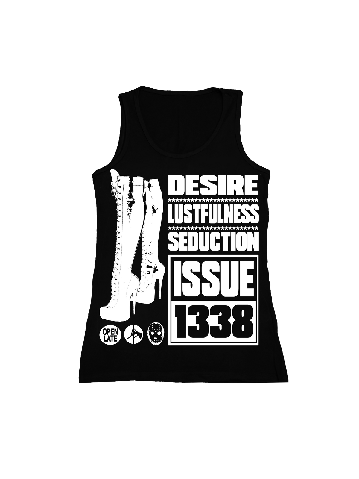 Tanktop- Czarny- Męski