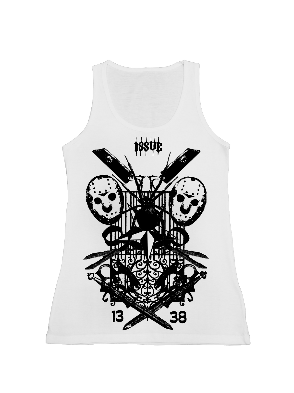 Tanktop- Biały- Męski