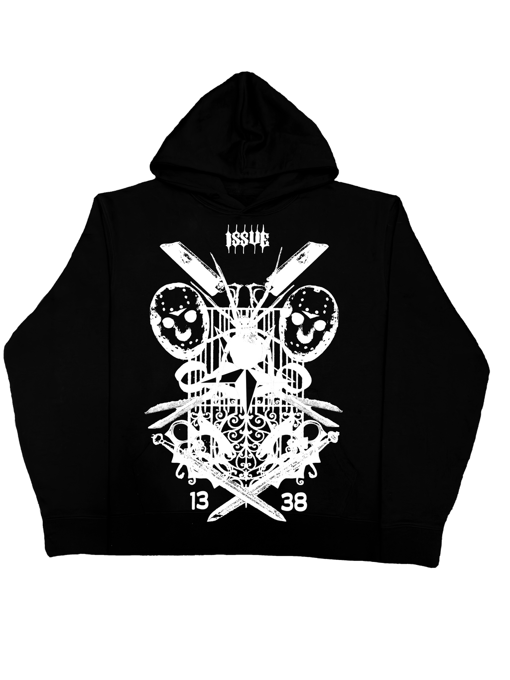 Neon Label Hoodie- Czarna