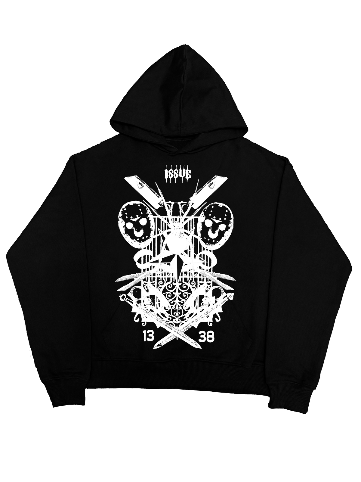 Red Label Hoodie- Czarna