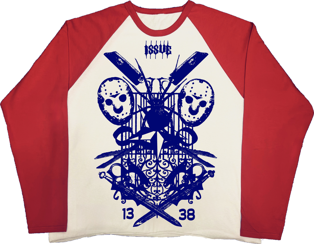 Classroom Longsleeve- Czerwony