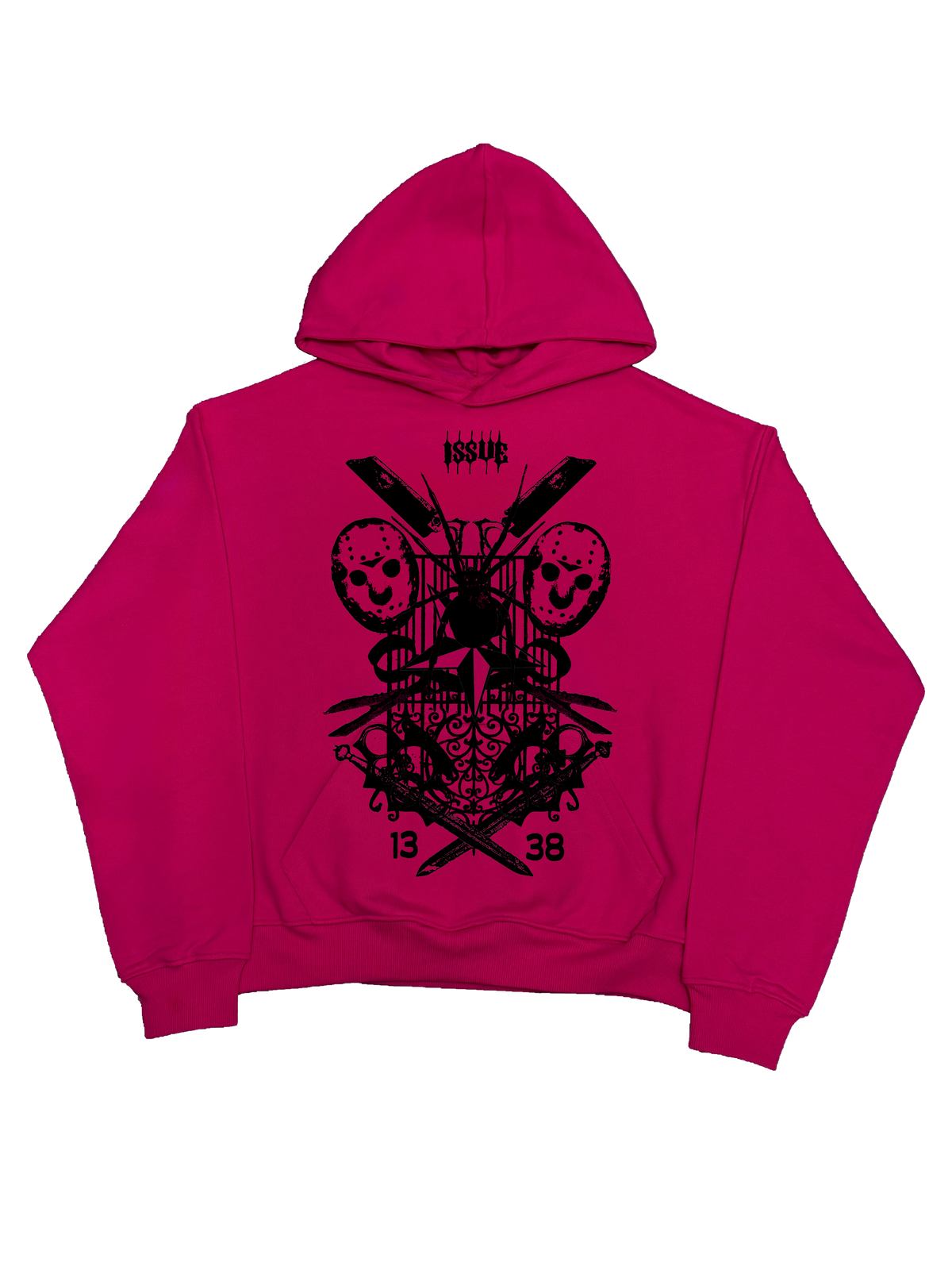 Red Label Hoodie- Różowa