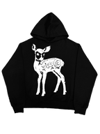 Red Label Hoodie- Czarna