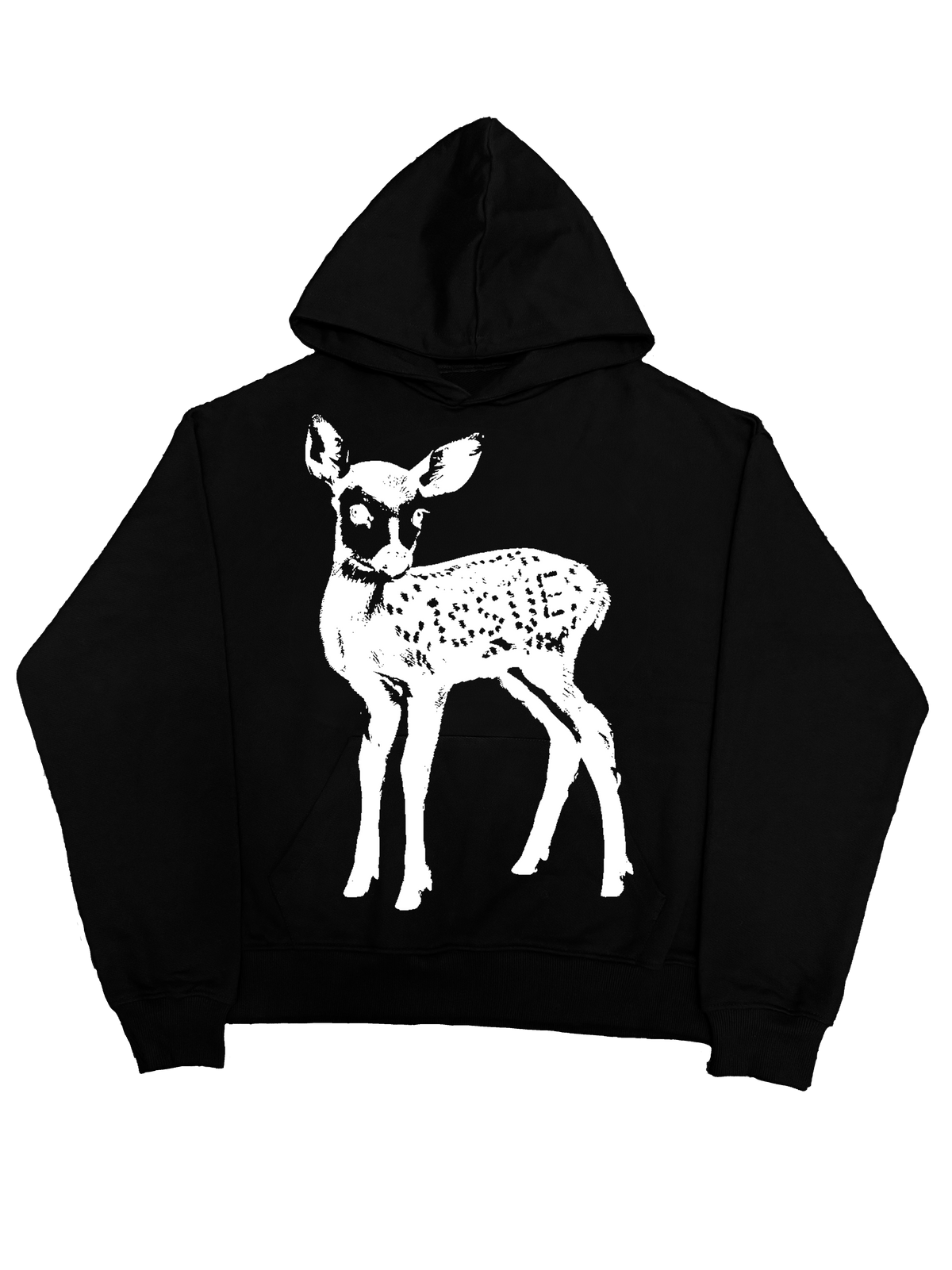 Red Label Hoodie- Czarna
