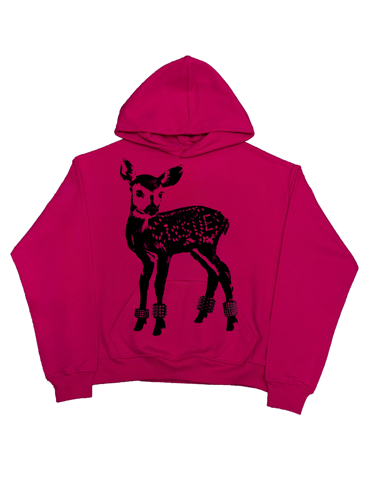 Red Label Hoodie- Różowa