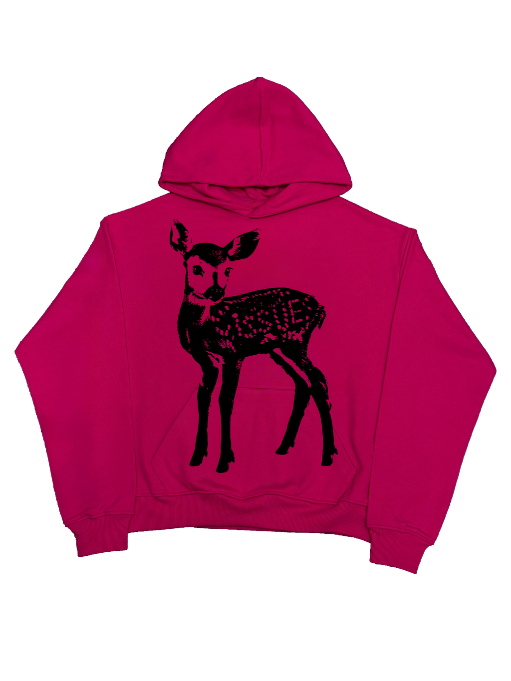 Red Label Hoodie- Różowa