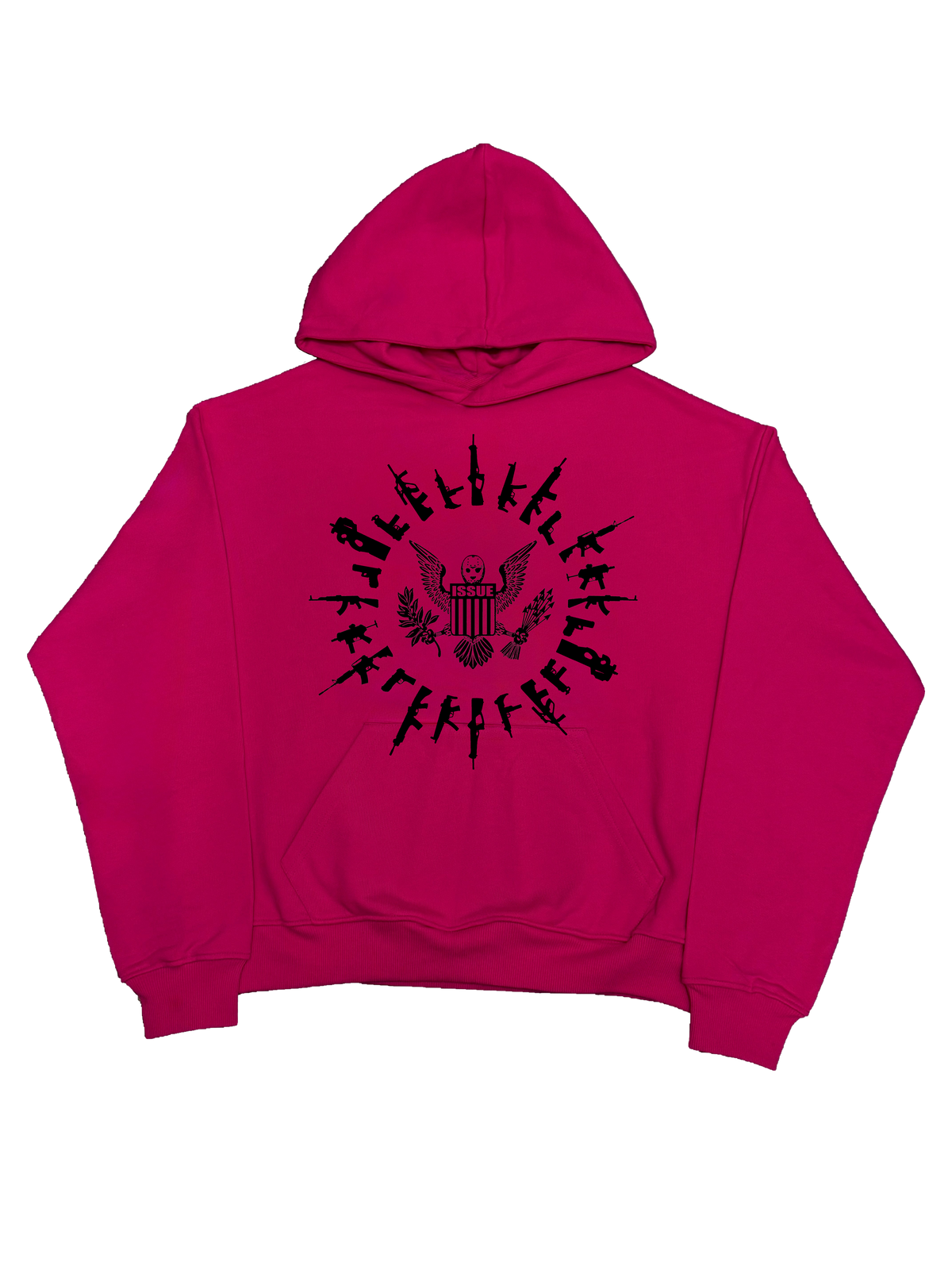 Red Label Hoodie- Różowa