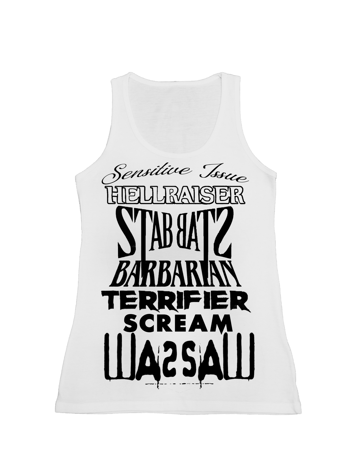 Tanktop- Biały- Męski