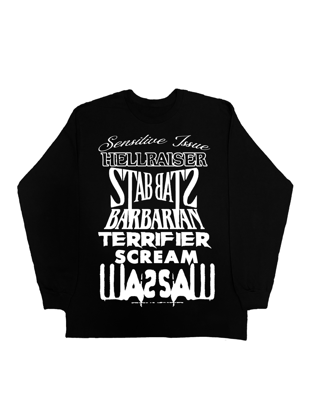 Longsleeve- Czarny