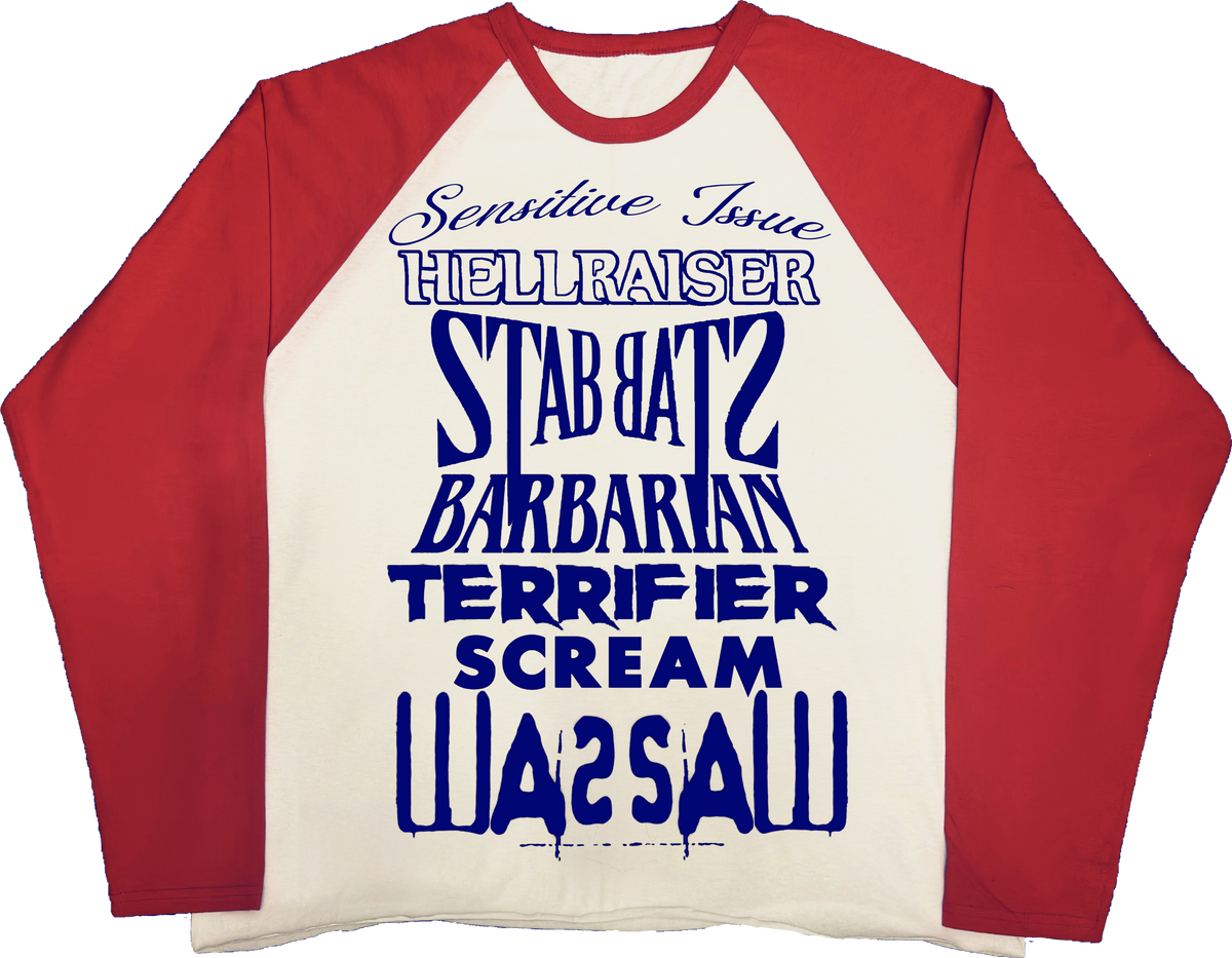 Classroom Longsleeve- Czerwony