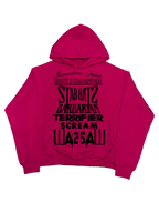 Red Label Hoodie- Różowa