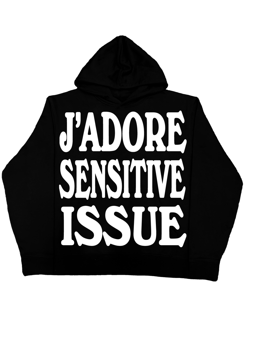 Neon Label Hoodie- Czarna