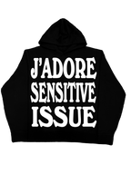 Neon Label Hoodie- Czarna