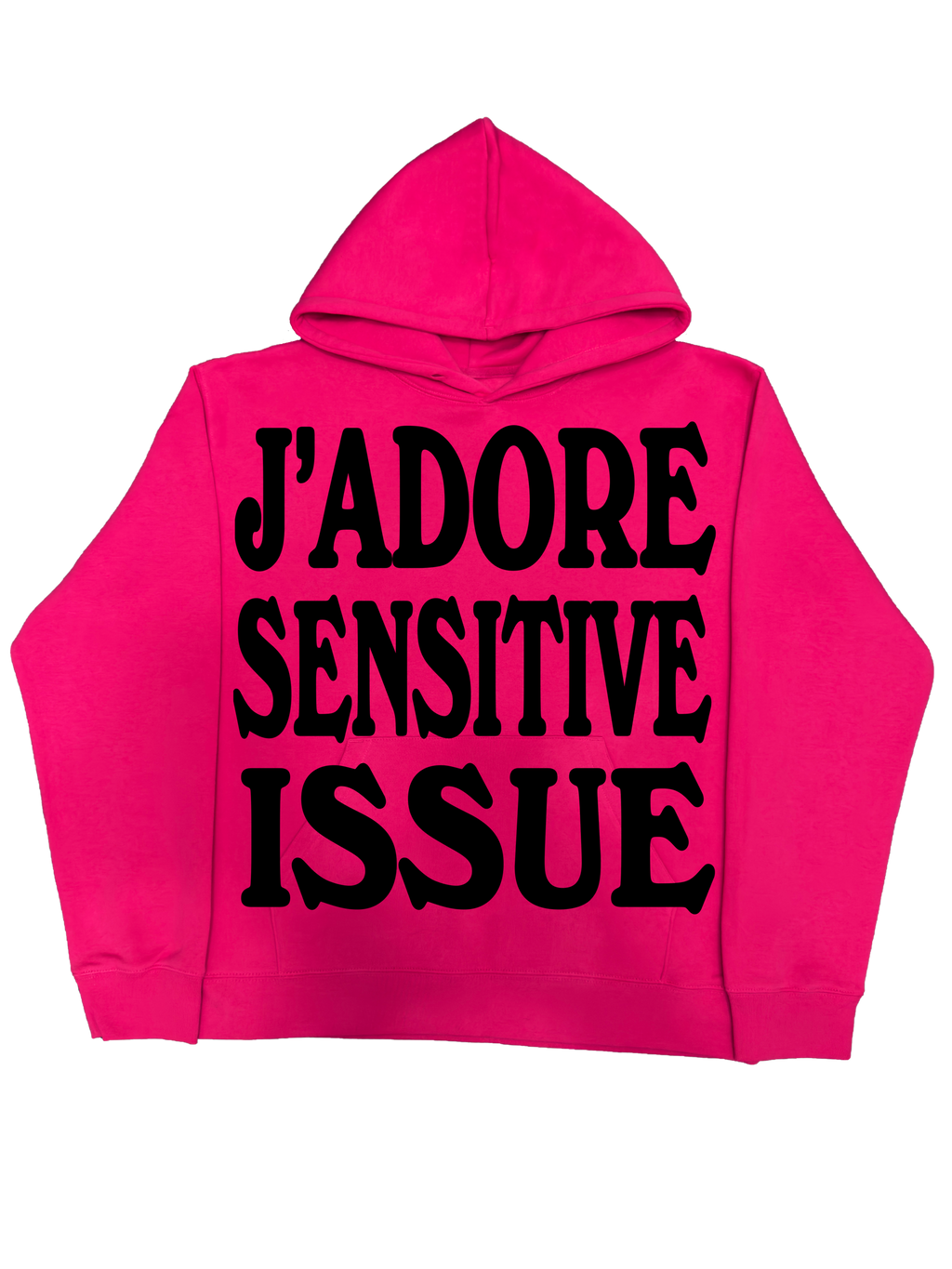 Neon Label Hoodie- Różowa