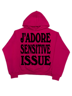 Red Label Hoodie- Różowa