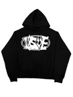 Red Label Hoodie- Czarna