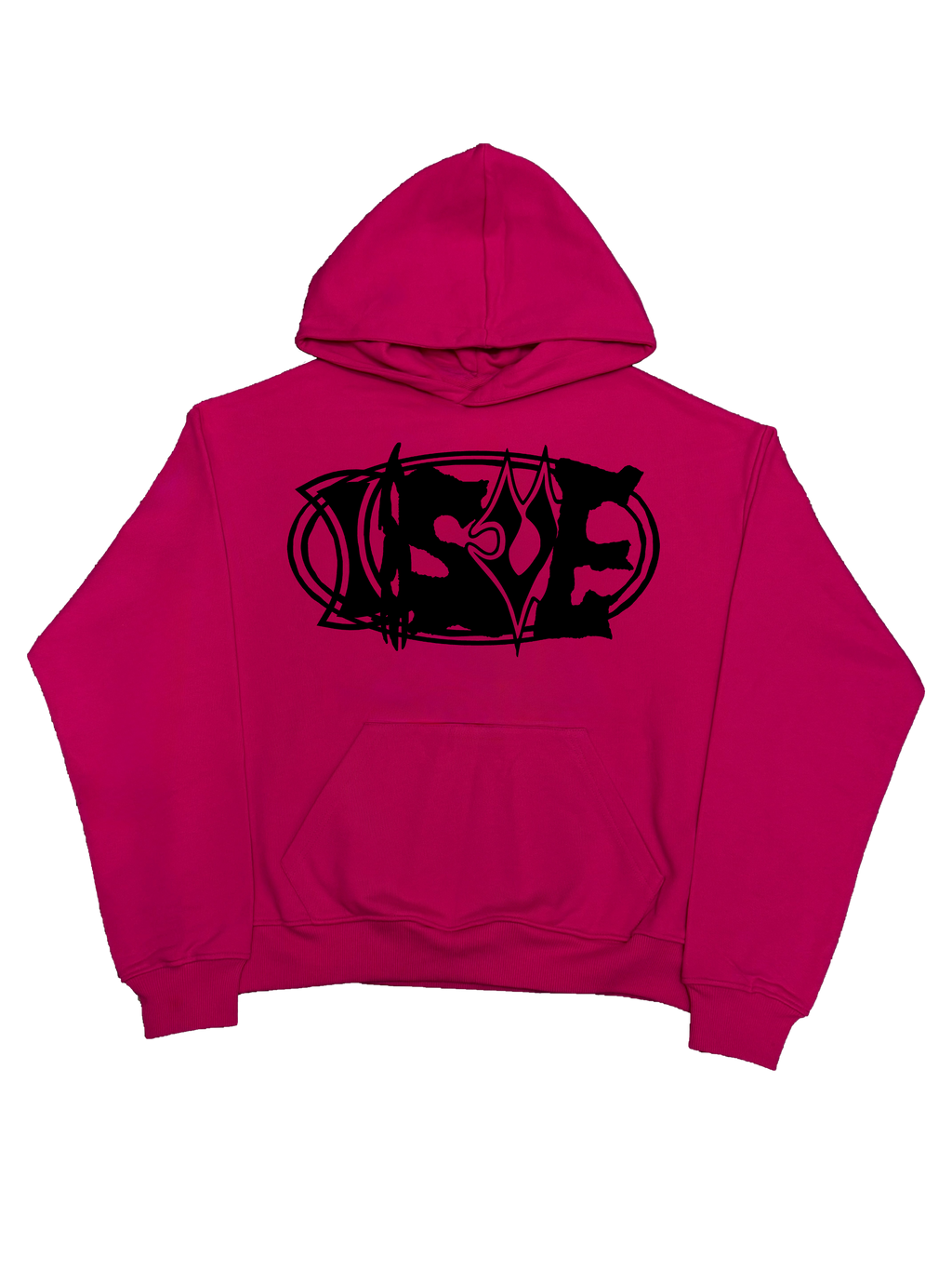 Red Label Hoodie- Różowa