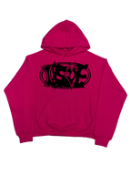 Red Label Hoodie- Różowa