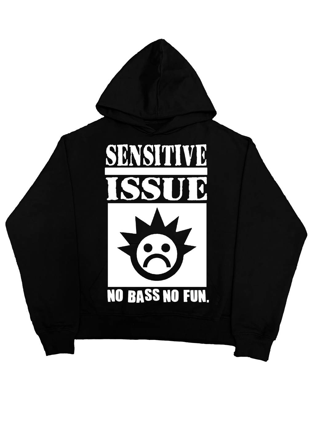 Red Label Hoodie- Czarna