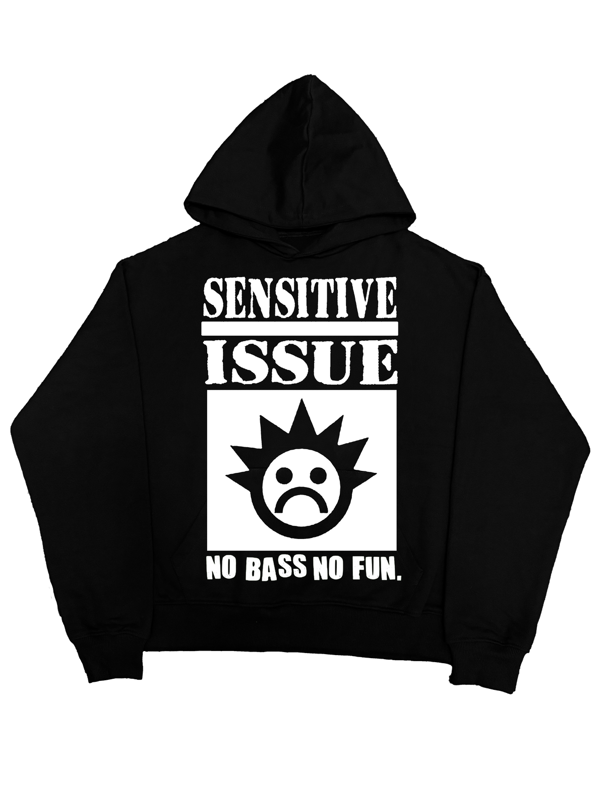 Red Label Hoodie- Czarna
