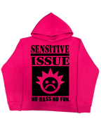Neon Label Hoodie- Różowa