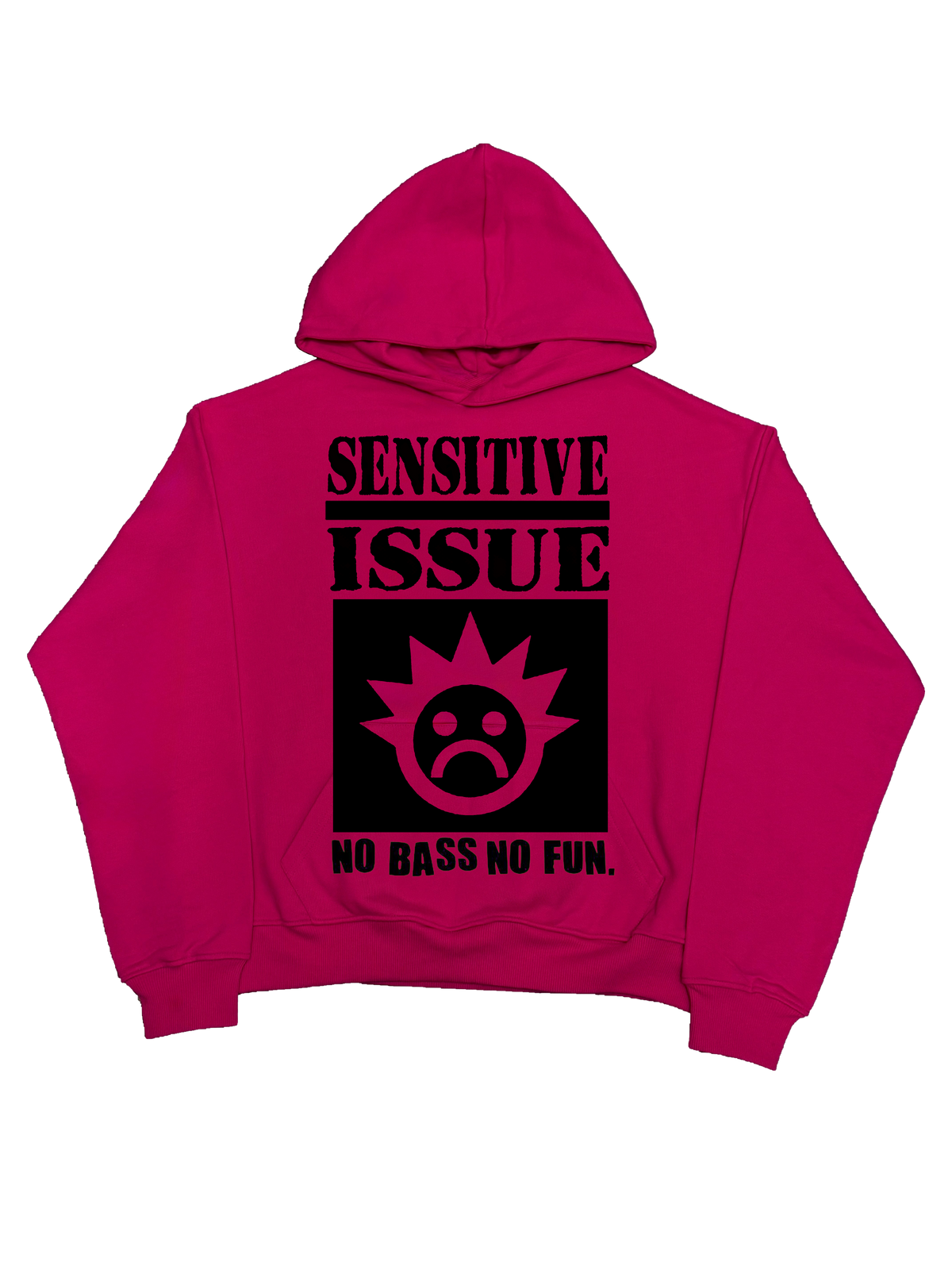 Red Label Hoodie- Różowa