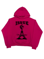 Red Label Hoodie- Różowa