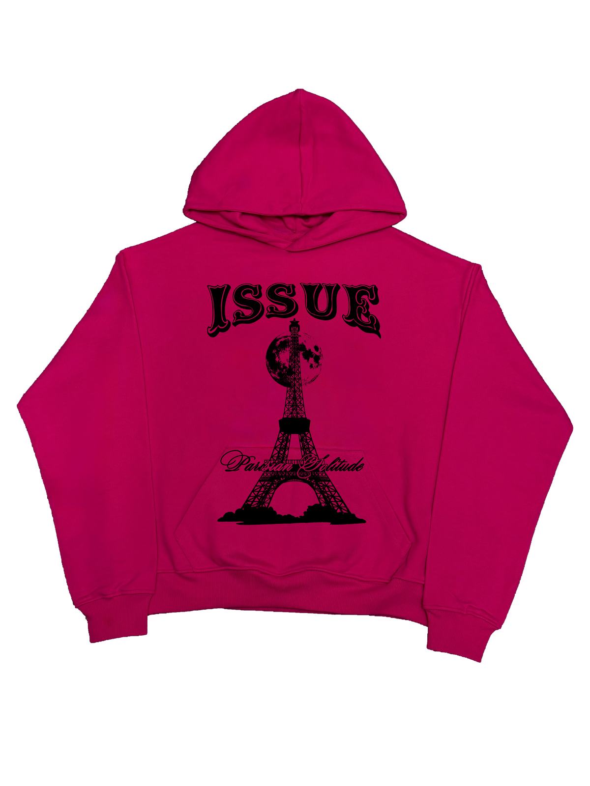 Red Label Hoodie- Różowa