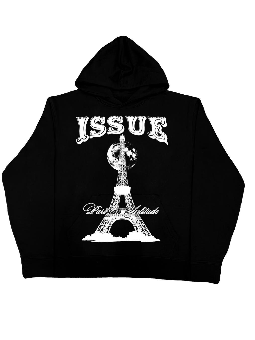 Neon Label Hoodie- Czarna
