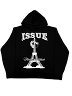Neon Label Hoodie- Czarna