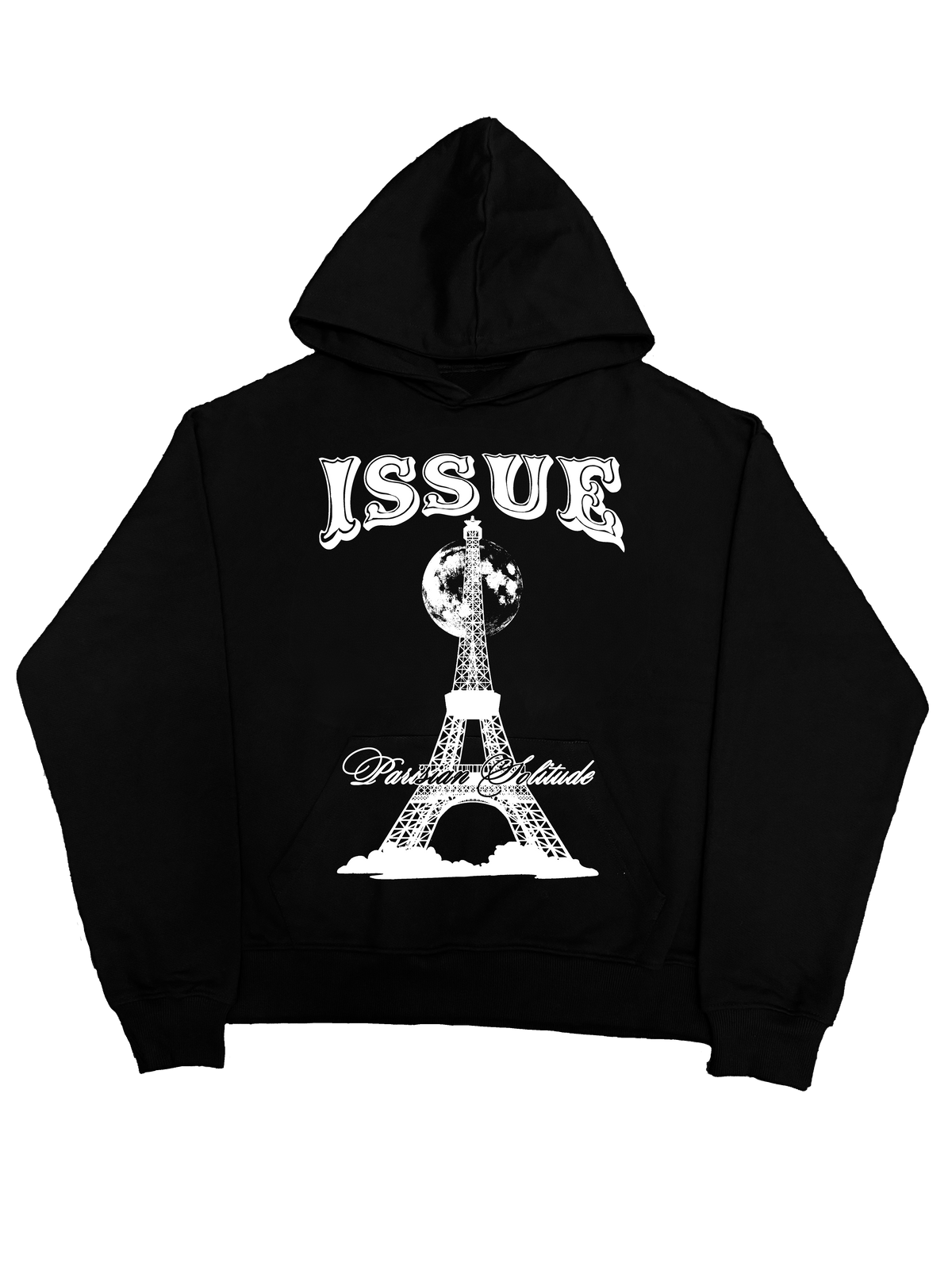 Red Label Hoodie- Czarna