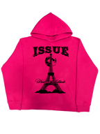 Neon Label Hoodie- Różowa