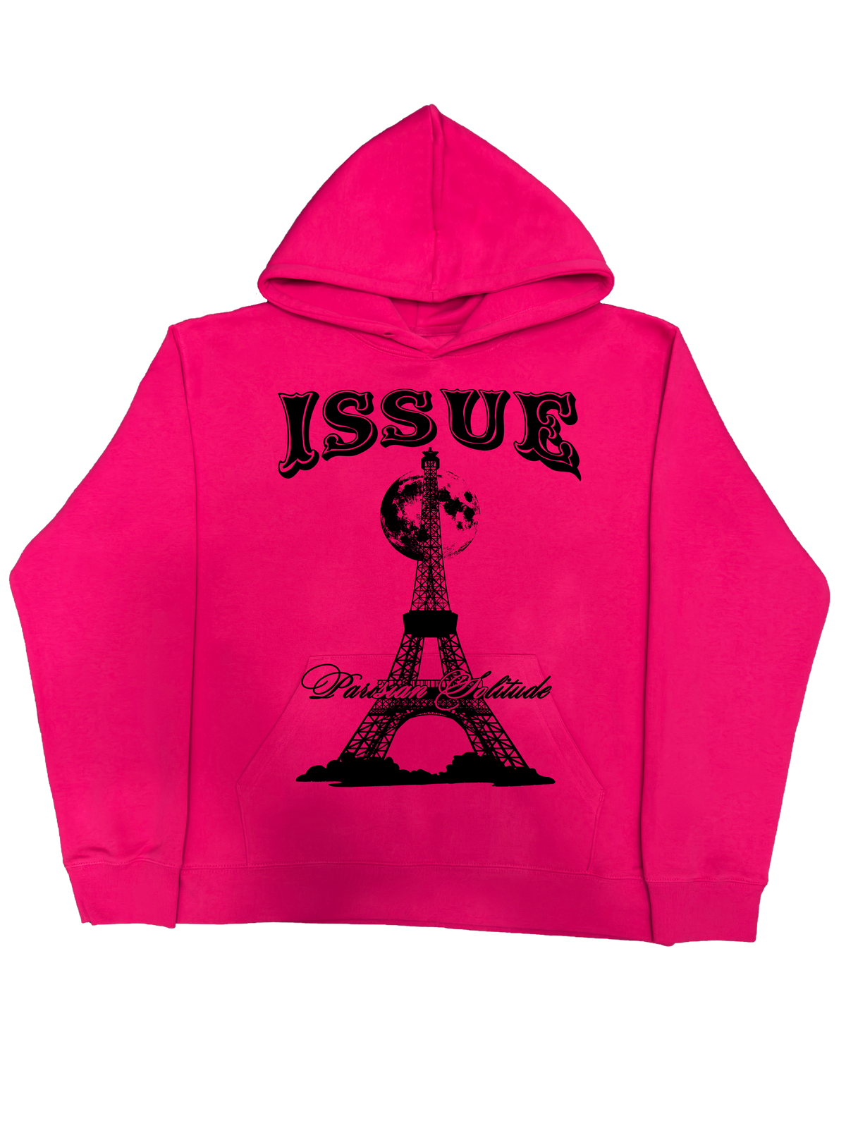 Neon Label Hoodie- Różowa