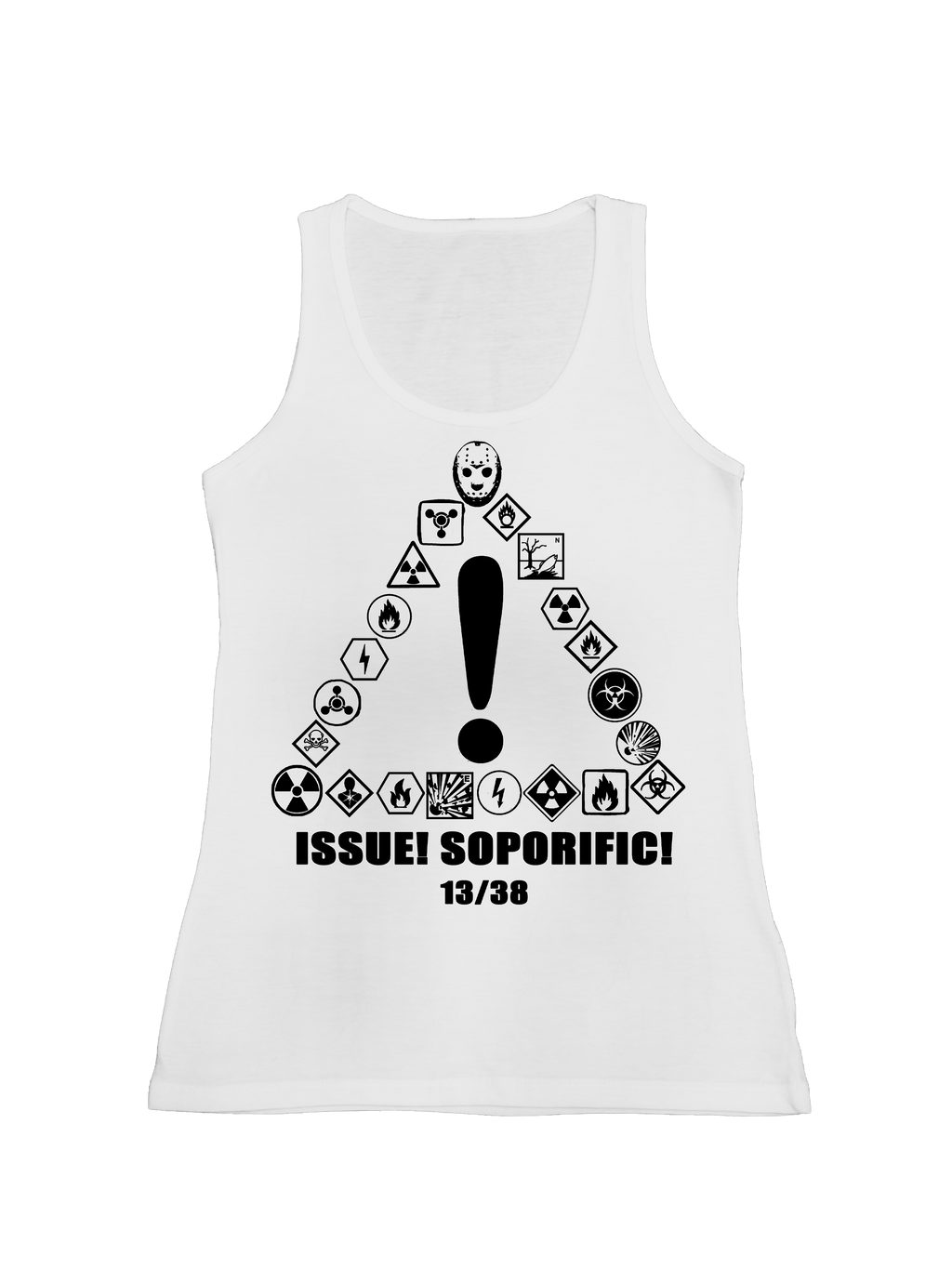 Tanktop- Biały- Męski