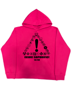 Neon Label Hoodie- Różowa