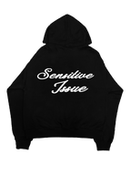 Red Label Hoodie- Czarna